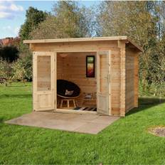 Legno Cabine Piccole Forest Garden Harwood 3m 2m Log Cabin 28mm (Building Area )