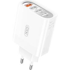 Xo Baterías y Cargadores Xo cargador usb de 4 puertos potencia total de 18w salida simultanea de 2 o 3 puertos protecci