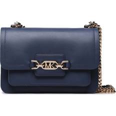 Michael Kors Heather Large Shoulder Bag - Navy