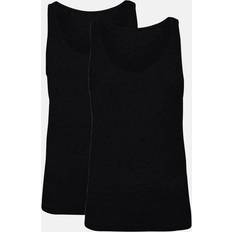 Bambus Tanktops 2er-Pack Unterhemd Bambus Schwarz JBS of Denmark Women