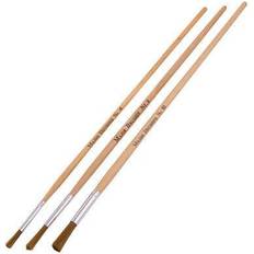 Gold Brushes Major Brushes Major Brushes Golden Synthetic Brushes Sizes 4, 8 & 10 Assorted Pa