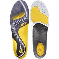 Insoles Sidas unisex activ' high arch ergonomic shoe insoles grey yellow sports gym