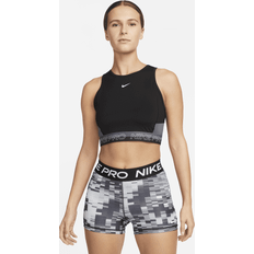 Nike Dri-fit Performance Cropped Linne Damer Svart