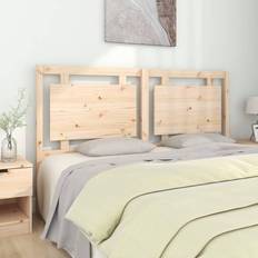 Lits et Matelas vidaXL 165.5x4x100 cm Bois Massif De Pin Tête de lit