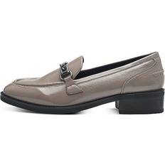 35 ⅓ Mocassins Tamaris Aster Patent Loafer With Buckle Design Taupe