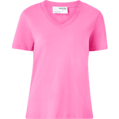 Selected T-shirts Selected Klassiska T-shirt Rosa