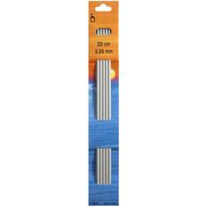 Aluminium Stickor Pony Classic Sock Aluminium 20cm 3.25mm 5 Nålar