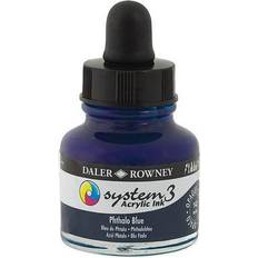 Arts & Crafts Daler Rowney System3 Ink 29.5ml Phthalo Blue