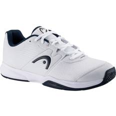 Mesh Racket Sport Shoes Head Revolt Court Mens Tennis Shoes - White/Blueberry