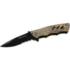 Silverline 746410 Folding Camouflage Pocket 195mm Snap-off Blade Knife