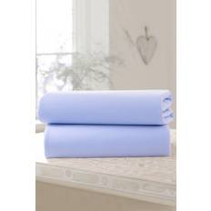 Pack of 2 Fitted Cotton Cot Bed Sheets
