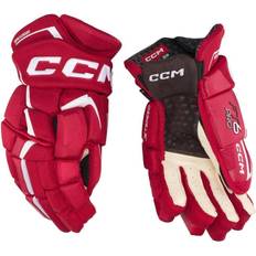 Hockeyhandskar - Senior Utespelarskydd CCM Jetspeed Handske FT6PRO Senior, 15" Red/White