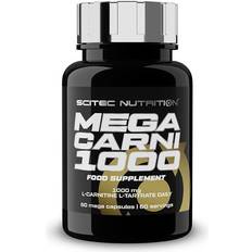 Scitec Nutrition Aminosyrer Scitec Nutrition Mega Carni-X L-Carnitine 60 Kapsler 60 stk