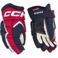Hockeyhandskar Utespelarskydd CCM Hockeyhandskar Jetspeed 680 Sr Navy/Red/White