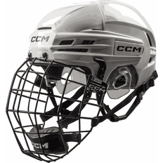 Senior Casques de Hockey sur Glace CCM HTC Tacks 720 Blanc Casque de hockey