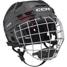 Hockey su ghiaccio CCM Casco Hockey Su Ghiaccio Adulto Combo rosso