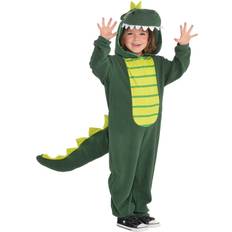 Amscan Kid's Green Zipster Dinosaur Costume