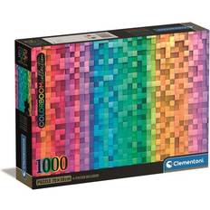 Clementoni puzzle 1000 Compact Colorboom. [Levering: 4-5 dage]