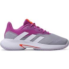 Textiel Sportschoenen voor racketsport Adidas Courtjam Control Semi Pulse Grey - Grey