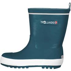 Turquoise Bottes en caoutchouc Trollkids Kinder Lysefjord Gummistiefel