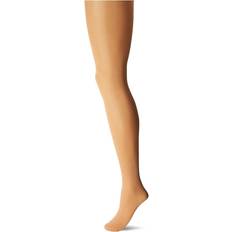 Hold & Stretch Footed Tight - Caramel