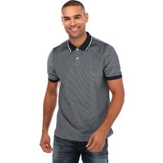Ted Baker Mens Navy Ellerby Striped Woven Polo Shirt