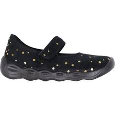 Superfit 32 Ballerinasko Superfit Klett-Spangenhausschuhe BUBBLE in schwarz/gold