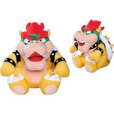 Simba 109231532 Super Mario Bowser, 27 cm plyschfigur, lämplig från de första månaderna av livet