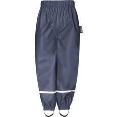 Polyuretan Bukser Playshoes Halve Bukser I Fleece - Marine