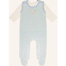 Velluto Indumenti da notte Steiff Set di Tutine Stripes Celestail Blu