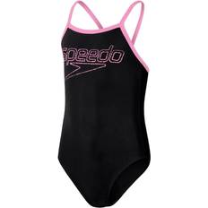 Speedo muscleback badeanzug kinder mädchen chlorresistent schnelltrocknend