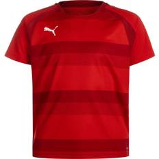 Pepper white Puma Jr Teamvision Jersey - Red Chili Pepper/White (704928-01)