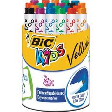 Tuschpennor barn Bic Tuschpennor Kids Mini Velleda 24 Delar Whiteboard Multicolour