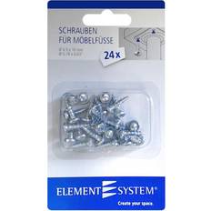Element System Skruer T/Møbelben 24stk