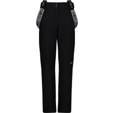 Corta vientos Pantalones & Shorts CMP Woman Pant Negro Logo Blanco Mujer - Black