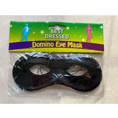 Unisex Eye Masks Fancy Dress Henbrandt Black domino eye mask