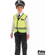 Police Fancy Dresses Fun Shack Children's Police Officer Uniform Carnival Fancy Dress Costume