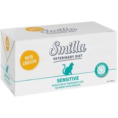 Smilla 8x100g Smilla Veterinary Diet Sensitive Okse kattefoder