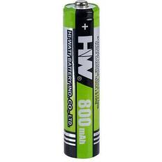 HiWatt aaa800 aaa battery 1.2v 800mah nimh cell