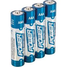 Silverline PowerMaster AAA Super Batteries LR03 Pack of 4