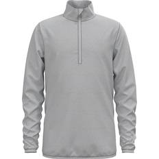 Streifen Basisschicht Odlo Roy Stripe ML Fleece - Silver Grey/White/Stripes