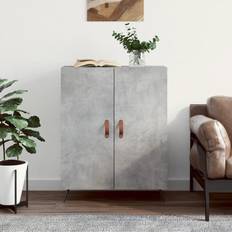 vidaXL Concrete Engineered Wood Sideboard