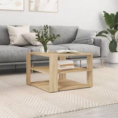 Kiefer Couchtische vidaXL Sonoma-Eiche 59,5 x 59,5 x 40 cm Couchtisch