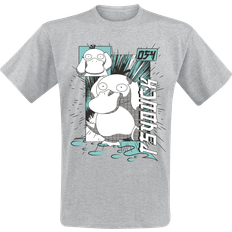 Pokémon T-shirts Pokémon Psyduck T-Shirt - Grey