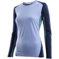 Aclima lightwool sports shirt Aclima Womens Lightwool Sports Shirt PURPLE PURPLE IMPR/NAVY/NORTHATLANTIC XL