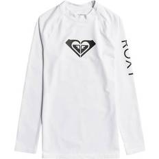 Camisetas de compresión Roxy Camiseta Whole Hearted manga larga blanco negro mujer White/Black