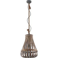 Lindby Haruno Hänglampa Av Rotting 42 cm Pendellampa