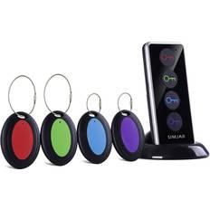 GPS & Bluetooth Trackers Key Finder with Extra 4 Long Chains