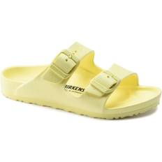 Yellow Sandals Children's Shoes Birkenstock Popcorn Medium/Narrow Arizona Sandal Girls