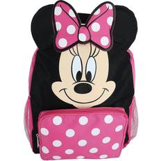 Pink - Women School Bags Disney minnie mouse big face 12' school bag backpack